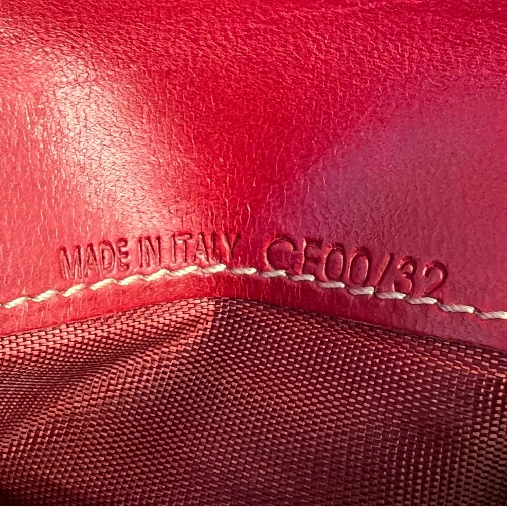 Celine Compact Wallet Red - Picture 7 of 9